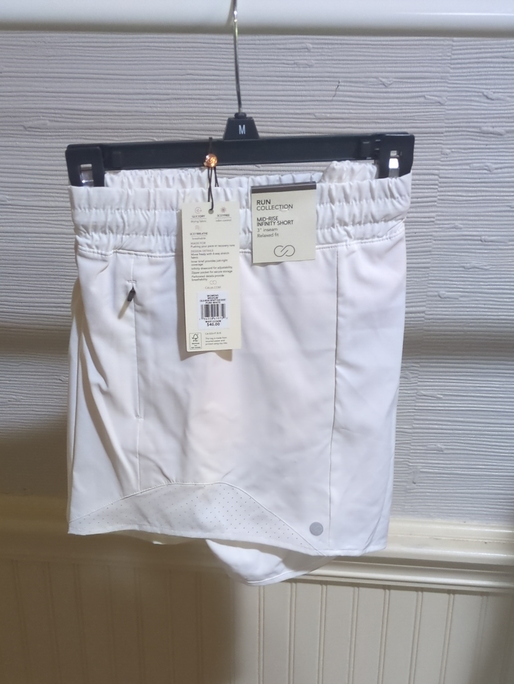 Calia Mid Rose Infinity Run Short NWT Medium